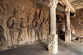 Mamallapuram - Tamil Nadu. Krishna Mandapam. 